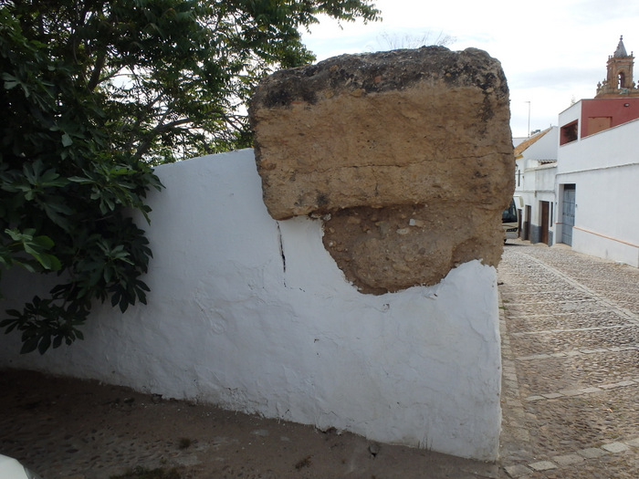 A Wall and a Rock.